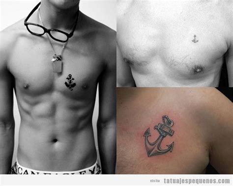 tatuajes pequeos tatuajes en el pecho para hombres|Tatuajes pequeños en el pecho para hombre: 25。